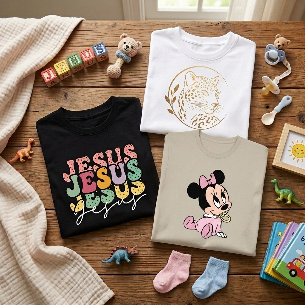 Kit 3 Camiseta Infantil Feminina Menina 100%Algodão Basica Moda Blusas Envio rapido