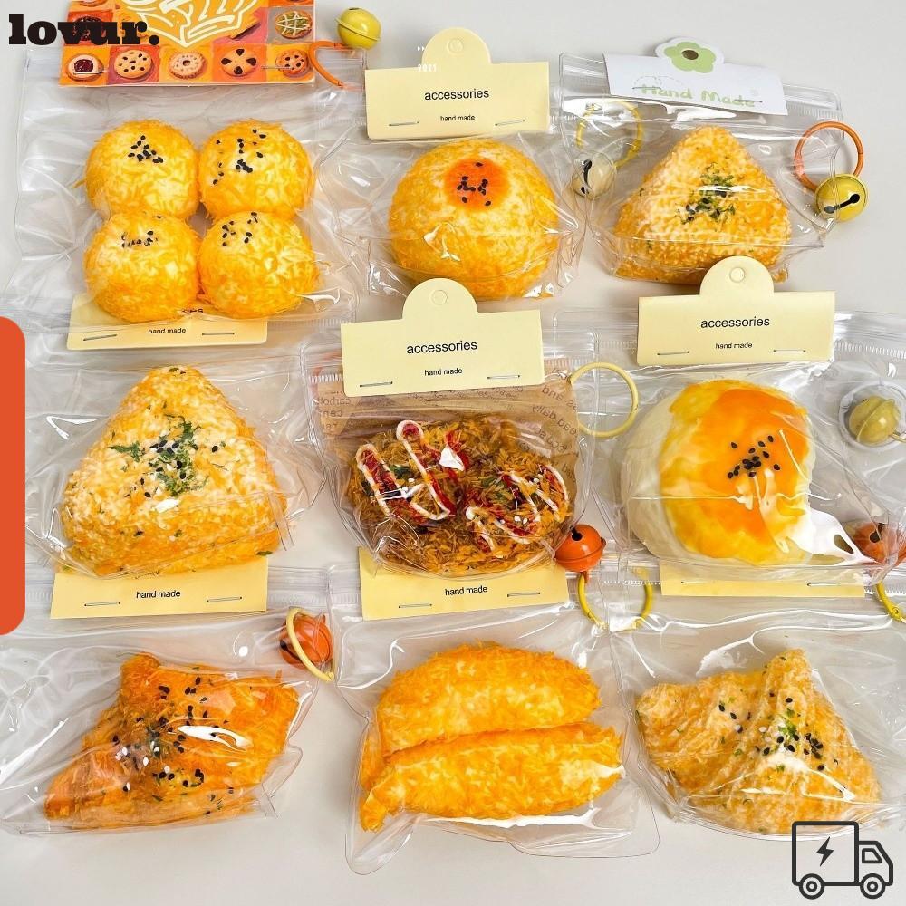 Brinquedos De Apertar LOVUR , Brinquedo De Descompressão Sensorial De Série Frita De Comida De Simulação De Rolo De Arro