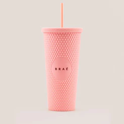 Copo Rosa 600ml Brae - BRINDE