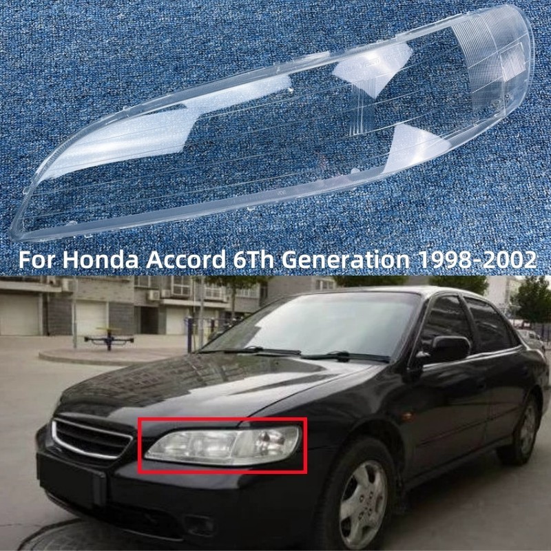 Para Honda Accord Seis Geração 2.3 3.0 1998 1999 2000 2001 2002 Acessórios Do Carro Transparente Material PC Capa Da Lâm