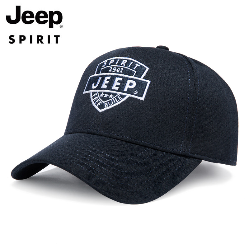 JEEP Chapéu de verão protetor solar guarda-sol boné de beisebol masculino lazer esportes ao ar livre tendência boné de v