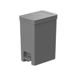 Lixeira de Pedal Trium Slim Ideal Para Cozinha 30L LX5000 - Ou