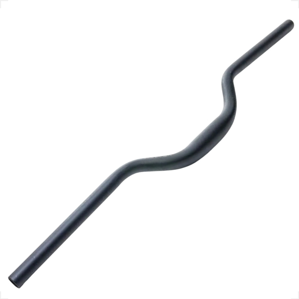 Guidao Bicicleta Bike MTB 31,8 x 720mm Alumínio Curvo XC Downhill Resistente Alto Preto