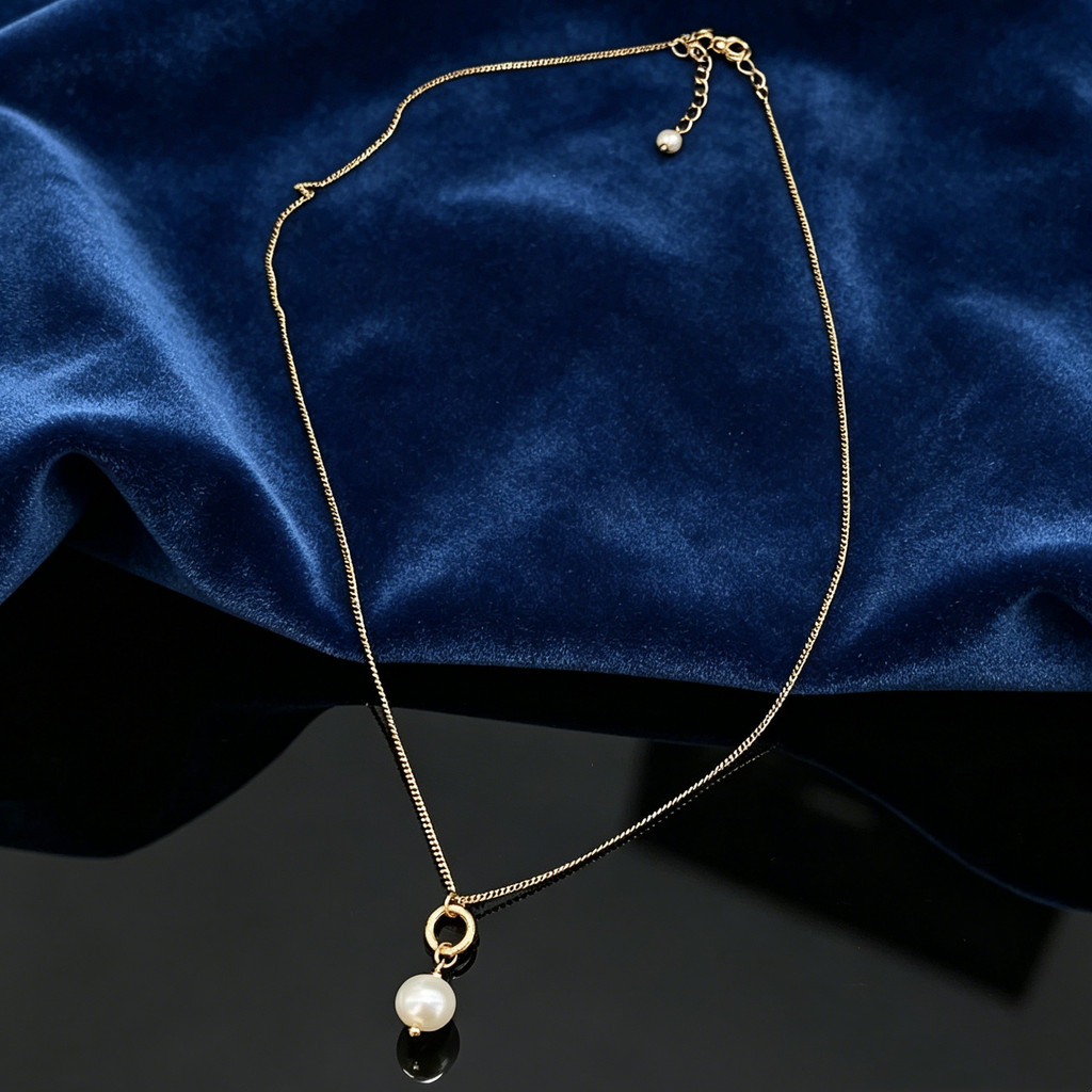 Europeu americano comércio exterior jóias moda All-Match colar feminino variedade colar pérola pingente colar de ouro HH