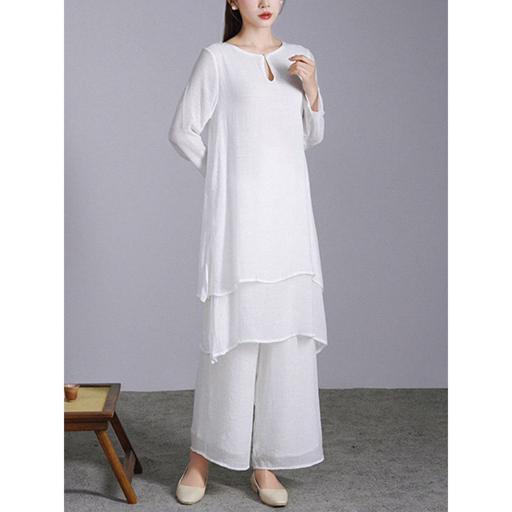 Meditação chinesa roupas de Yoga terno feminino meditação chá roupas camada Tai Chi roupas meditação roupas de meditação