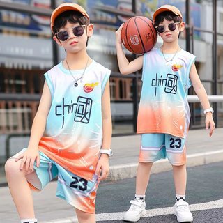 Crianças uniforme de basquete terno meninos camisa meninas roupas de desempenho do jardim de infância estudantes da esco