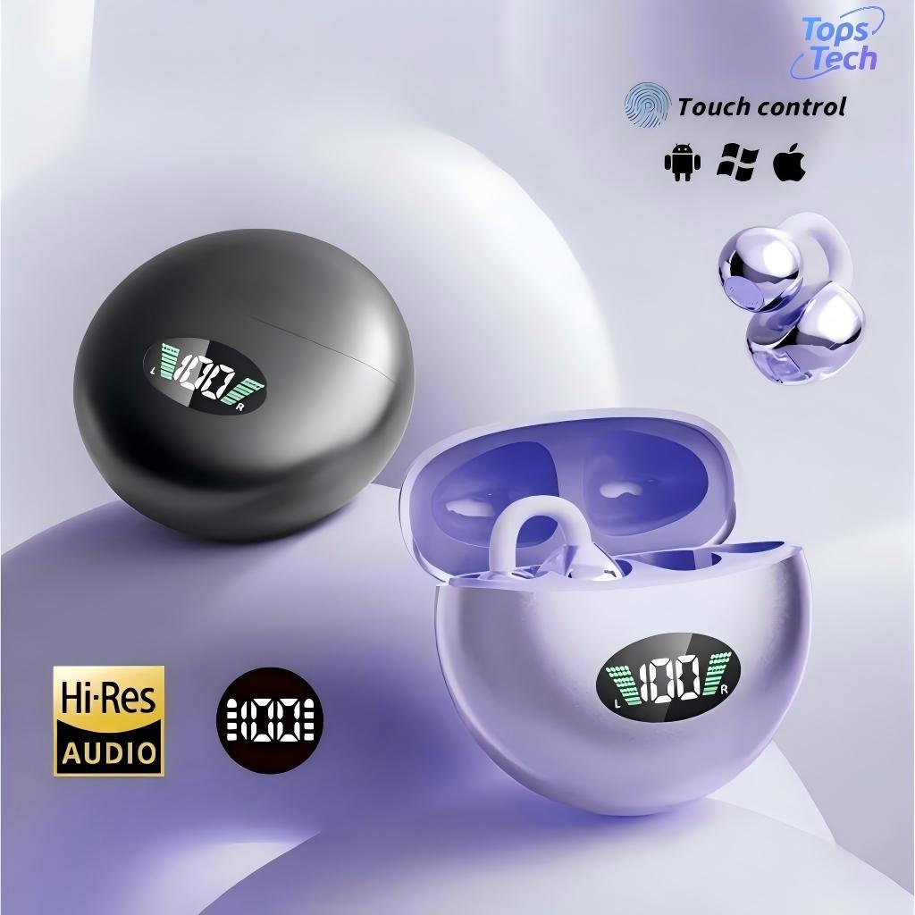 Q71 Fones de Ouvido Bluetooth Sem Fio - Gamer e Esportivo, Compatível com Android/iOS-Tops