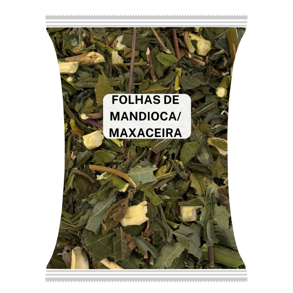 FOLHAS E TALOS DE MACAXEIRA (MANDIOCA)