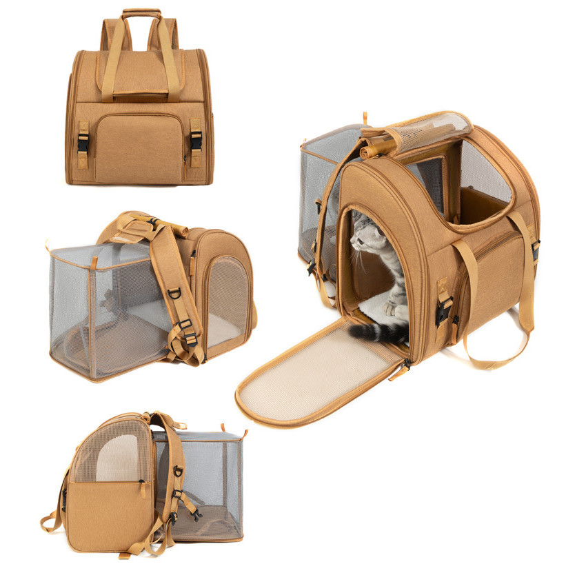Bolsa para gatos Bolsa extensível para animais de estimação Mochila extensível Mochila para animais de estimação Pequeno
