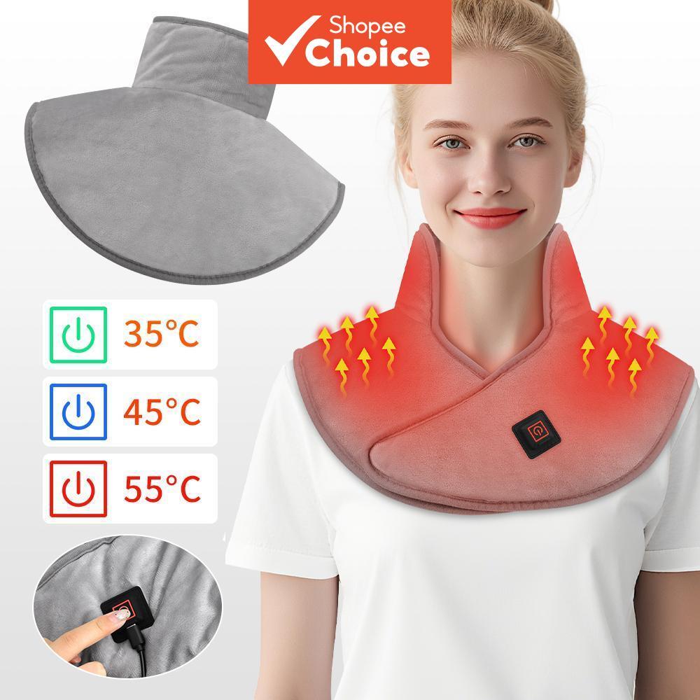Manta Elétrica USB com Aquecimento para Ombro e Pescoço, Bolsa de Compressa Quente Multifuncional, Cobertor de