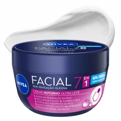 Creme Facial Nivea 7 em 1 Noturno 100g