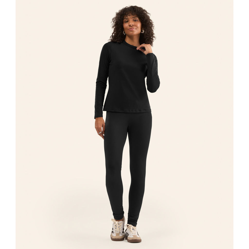Legging Feminina Malha Térmica Rovitex Preto