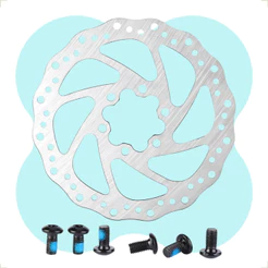 Disco Rotor 160mm 6 Parafusos Shiver tipo High One Absolute Cromado 6 Furos Bike Promoção