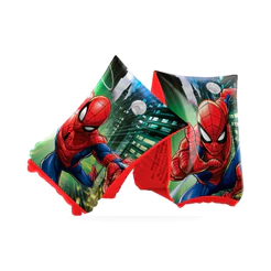 Boia De Braço Infantil Inflável Homem Aranha Piscina 1 Par 18x14cm Até 18kg Etitoys