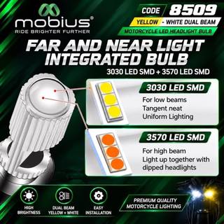 H6 H4 LED Farol Motocicleta Carro Duplo BEAM Amarelo Branco UNIVERSAL Todas As Motocicletas Automáticas BEBEK SPORT