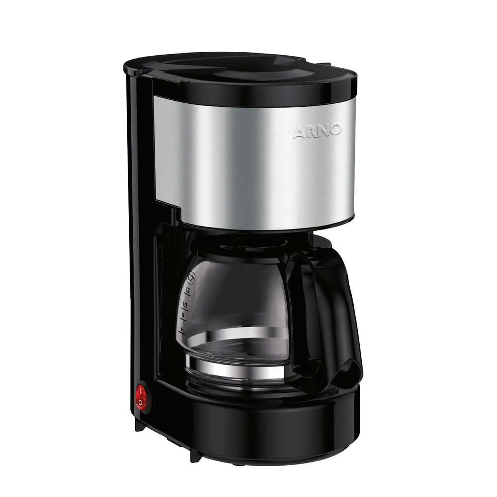 Cafeteira Filtro Perfectta Inox 600ml Jarra de Vidro CFPI - Arno