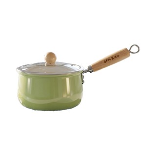 Lanjies pote de leite de cerâmica antiaderente pote de suplemento alimentar para bebê pote de macarrão instantâneo leite
