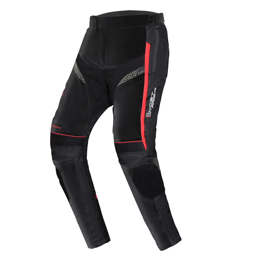 Calças de ciclismo resistentes a choques para motocicleta, calças quentes masculinas à prova d'água, Slim fit, tornozelo