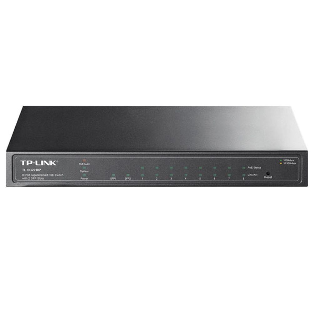 Switch TP-Link TL-SG2016P 16 Portas Gigabit JetStream 8 Portas POE+ Versão 1.0