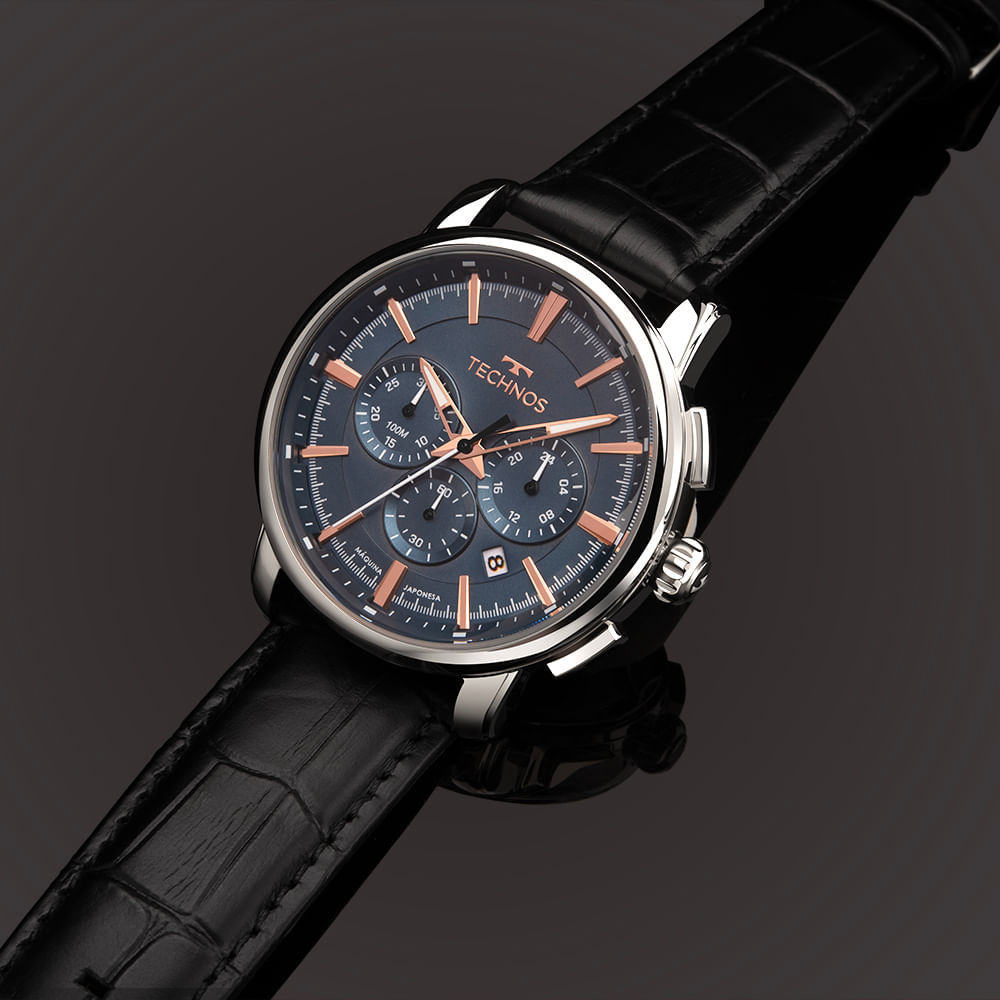 Relógio Technos Masculino Grandtech Prata - JS25BDN/0A — imagem 2 de 2