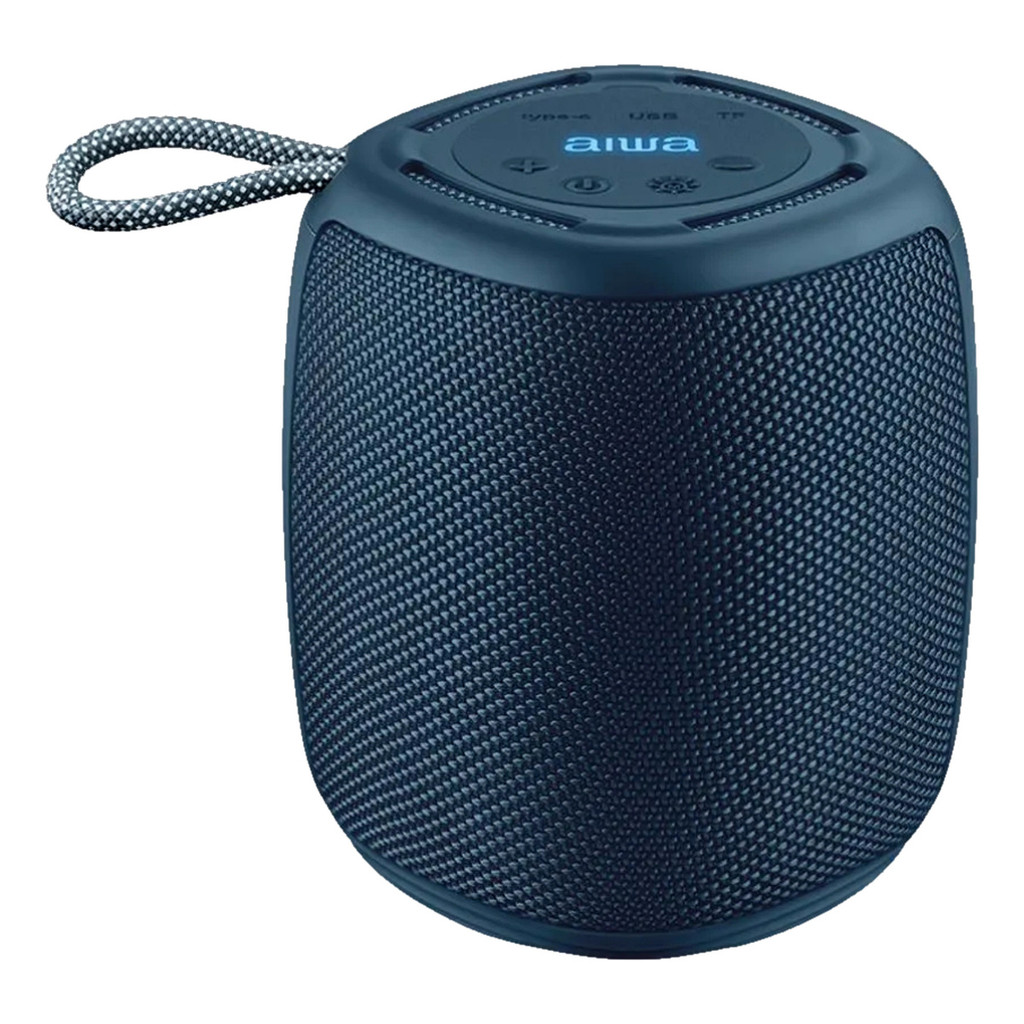 Caixa De Som Portátil Aiwa 15W RMS Bluetooth Ipx4 Azul