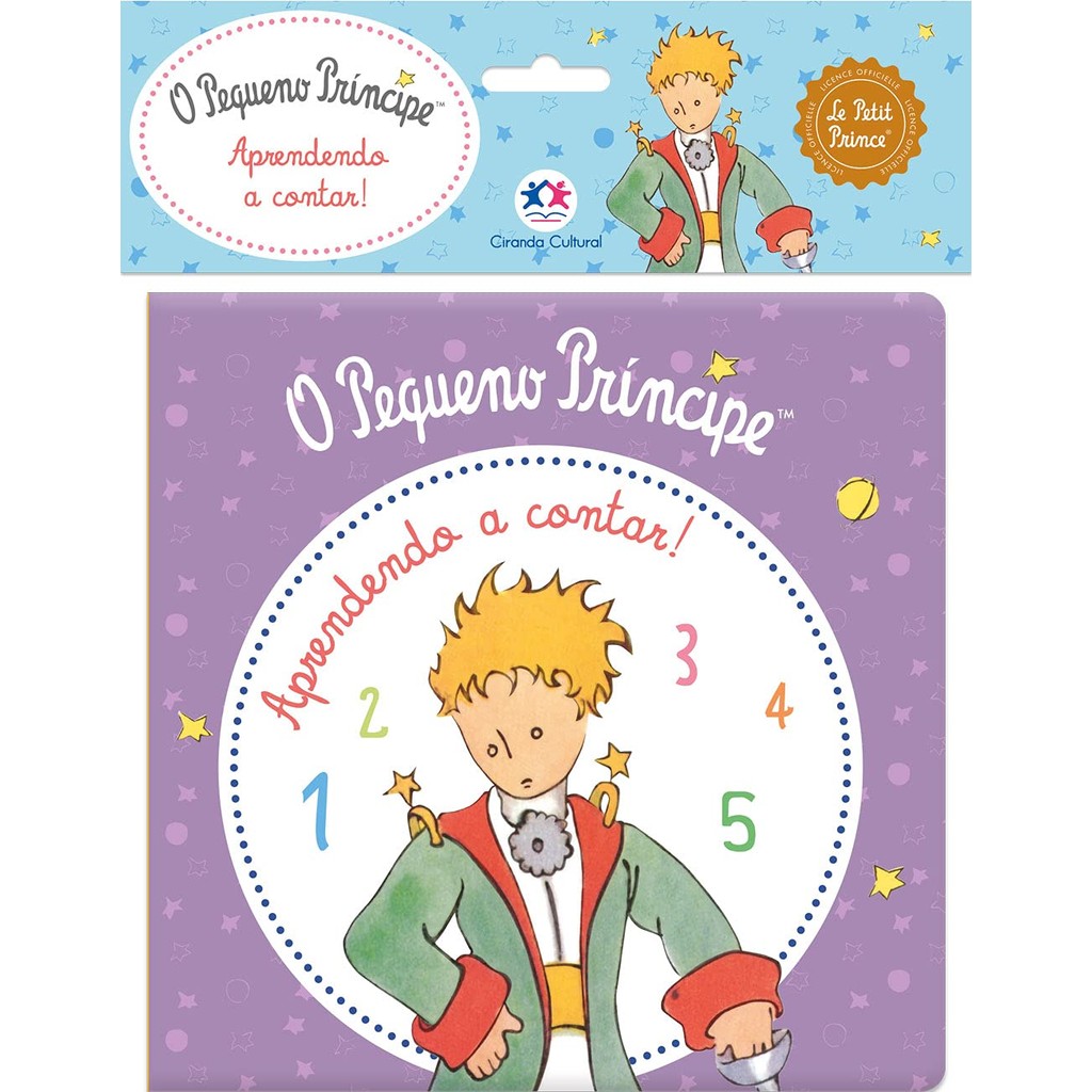 Livro de Banho O Pequeno Príncipe - Aprendendo a contar! em Oferta na Shopee