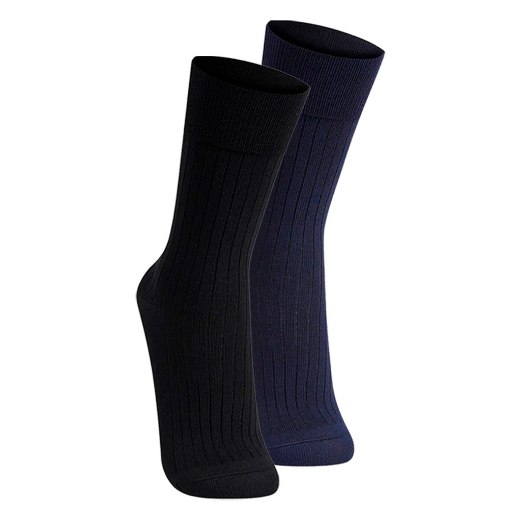 Kit com 2 Pares de Meias Social Lupo 1795-004 Colorido