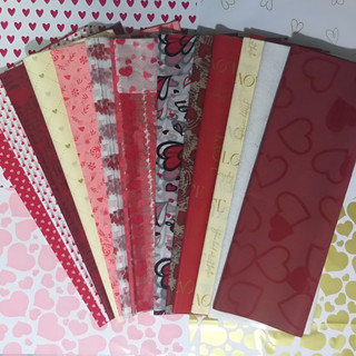 Poli Sujinho Celofane Decorado Love Sortido Com 50 Folhas em Oferta na Shopee