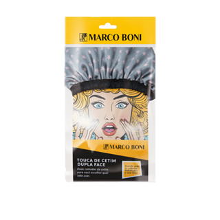 Touca de Cetim Marco Boni Dupla Face (8496) em Oferta na Shopee