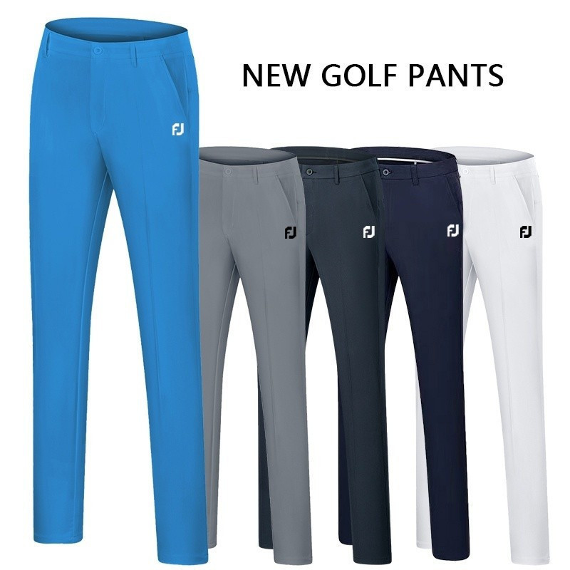 [FJ]] Calças de golfe masculinas respiráveis de secagem rápida Calças masculinas justas Calças masculinas de golfe Calça