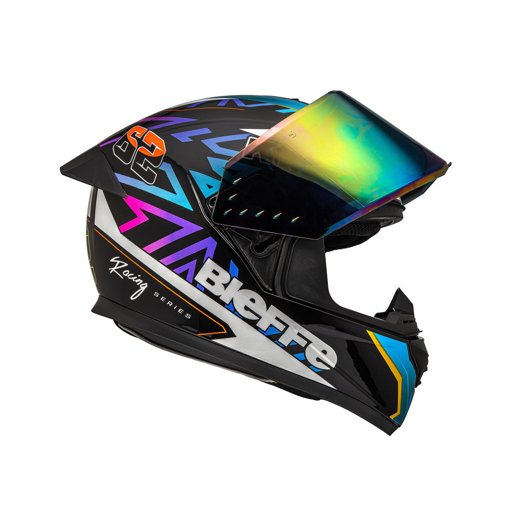 Capacete Moto Bieffe B12 Target em Oferta na Shopee