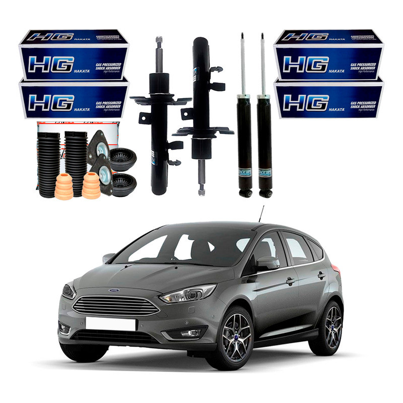 Amortecedor Dianteiro Traseiro Focus Sedan 2.0 2015 A 2019 em Oferta na Shopee