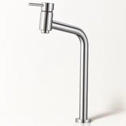 Torneira Inox Deend Argent Para Banheiro 28cm