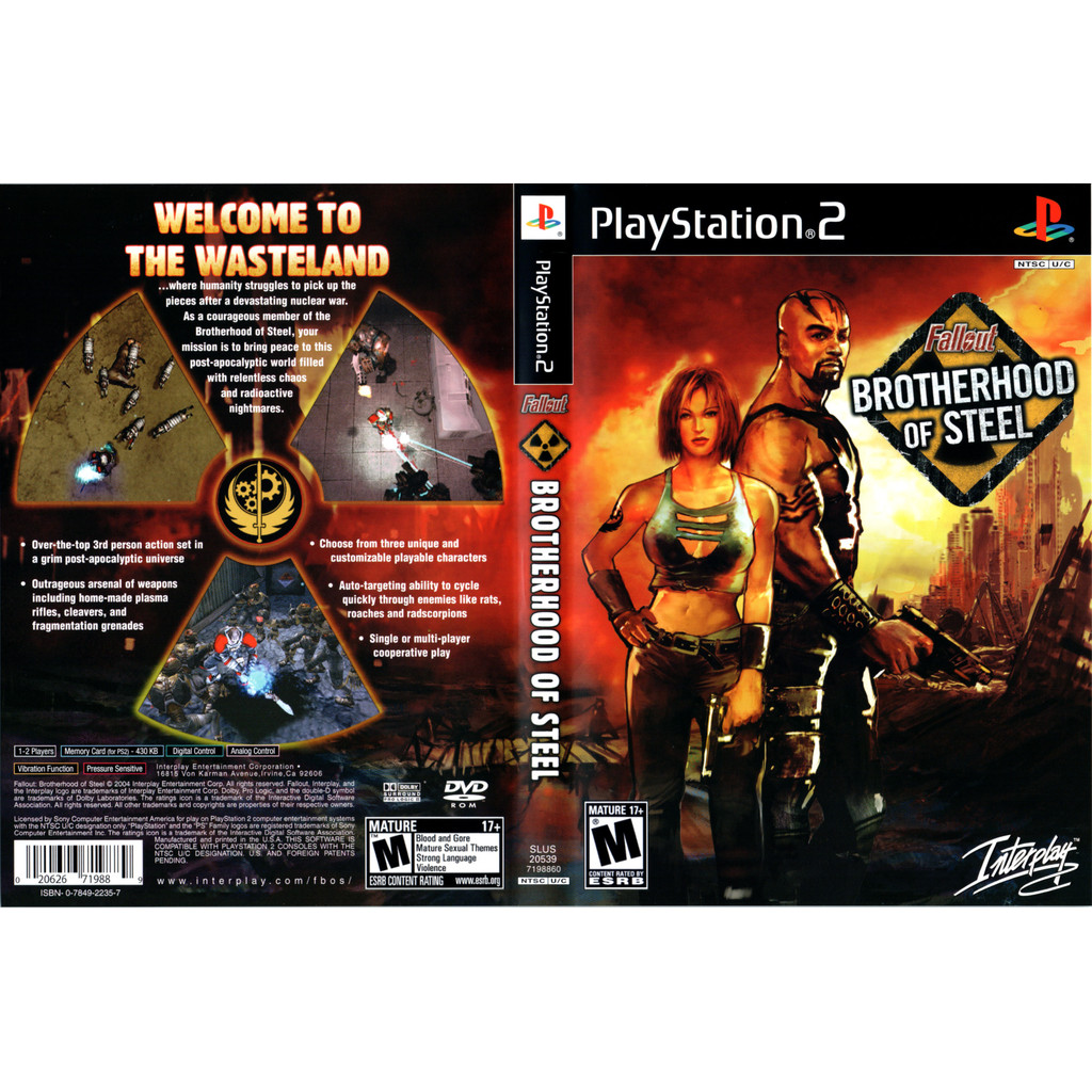Fallout- Brotherhood of Steel - PS2