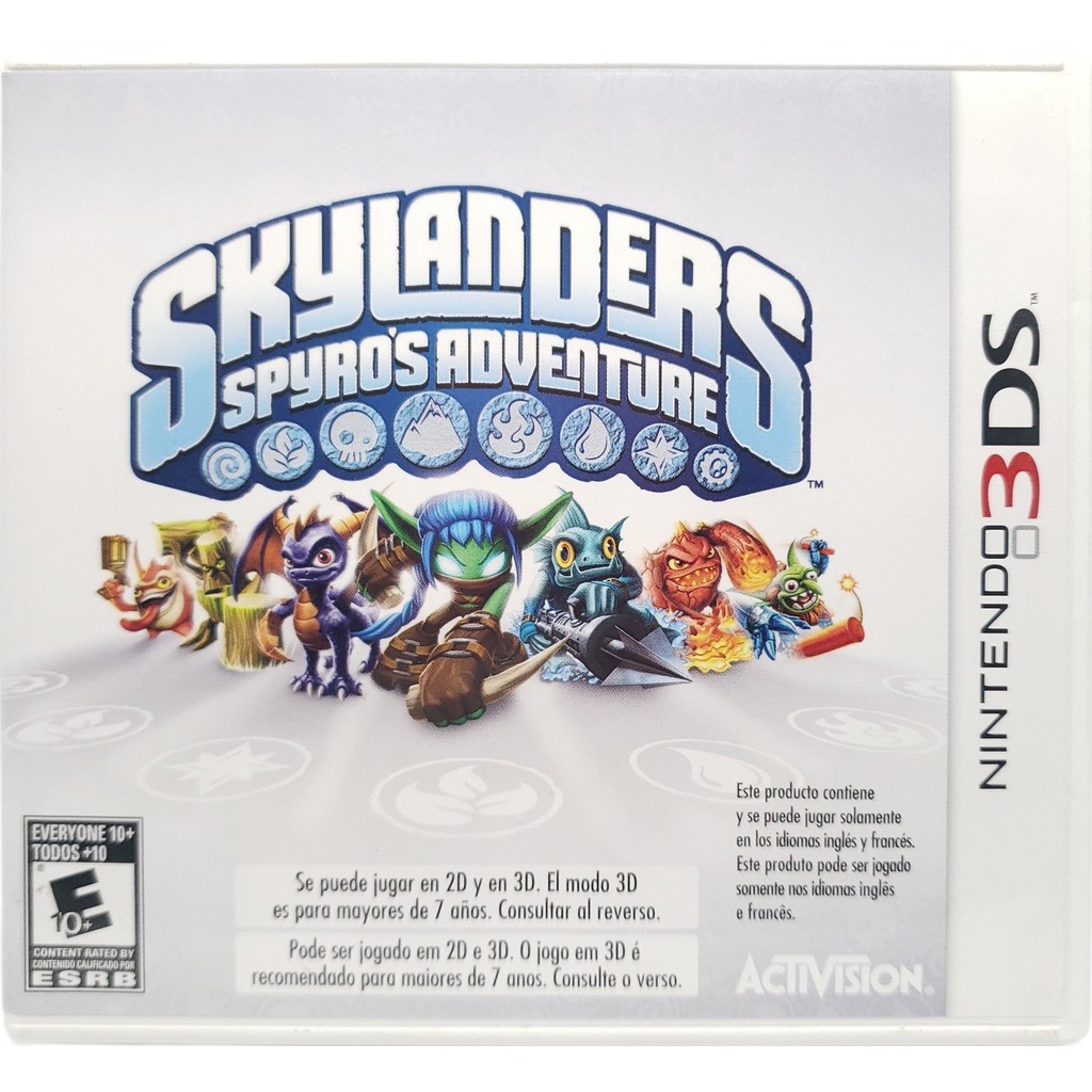 Skylanders Spyros Adventure 3DS Original Fisica Nintendo U1