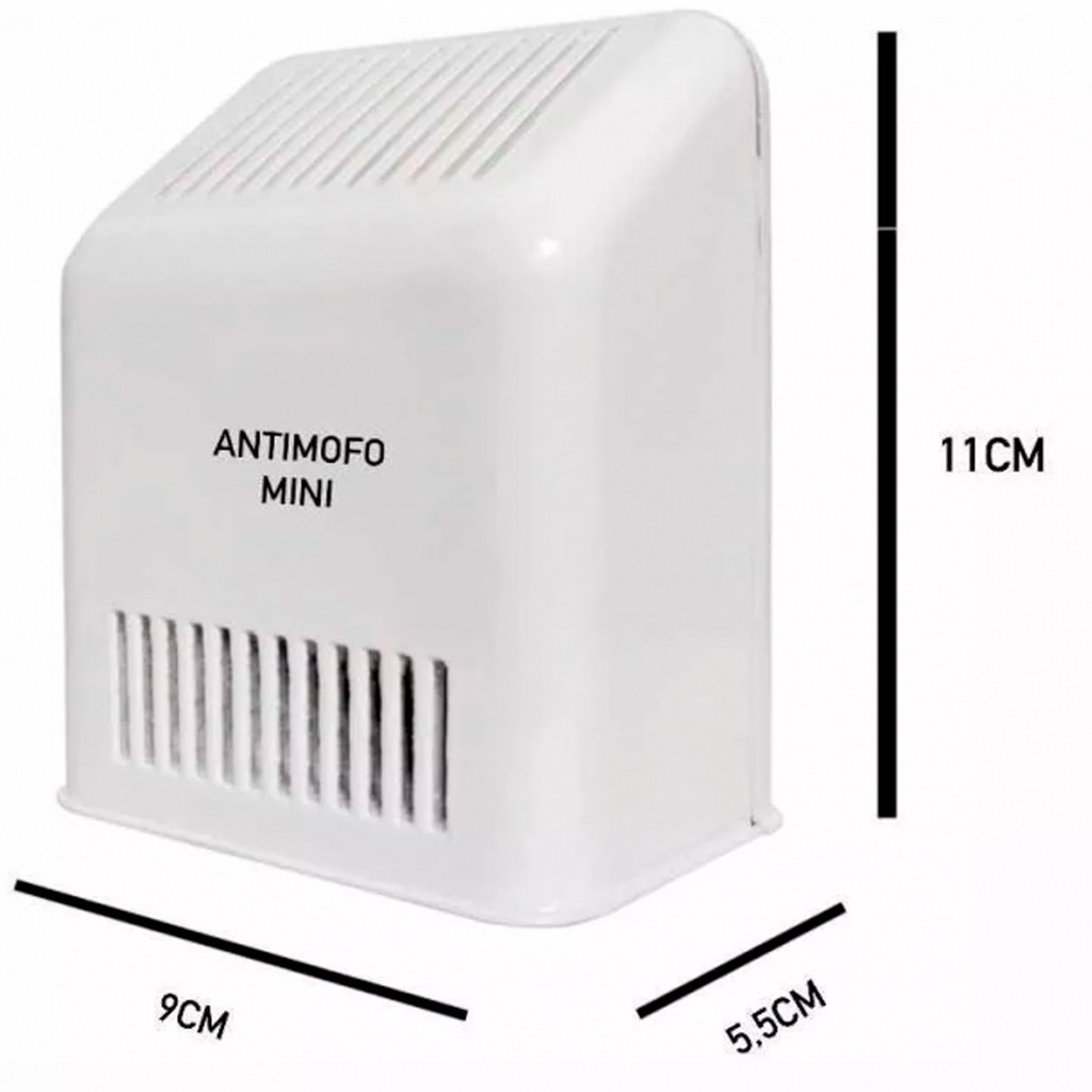 Anti Mofo Mini Eletrônico 8W 127V Ou 220V PW Compacto Silencioso Portátil Para Móveis Armários · foto 2