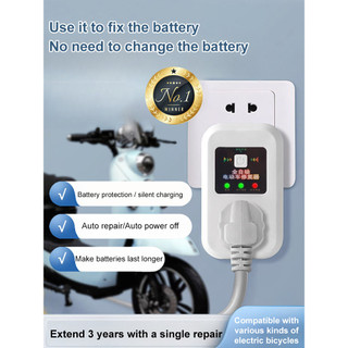 [Cuidado Da Bateria] Bộ Phục Hồi Pin Xung Thông Minh/Reparador De Baterias/Para Veículos/Carros/Motos