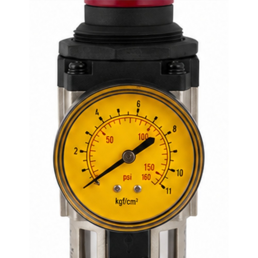 Filtro Regulador De Pressão 1/4 Dreno Auto Rp 140 Vonder · foto 2