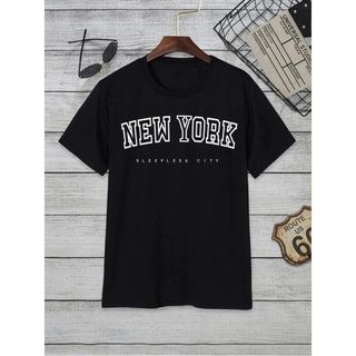 Camisa New York Branca/Preto
