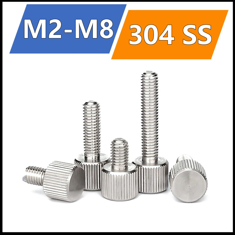 manípulo Aço inox 304 M2-M8 resistente à ferrugem (2-10pcs) [LXY-R1]