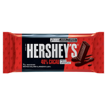 Barra de Chocolate Meio Amargo Hersheys