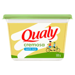 Qualy Margarina sem sal 500g
