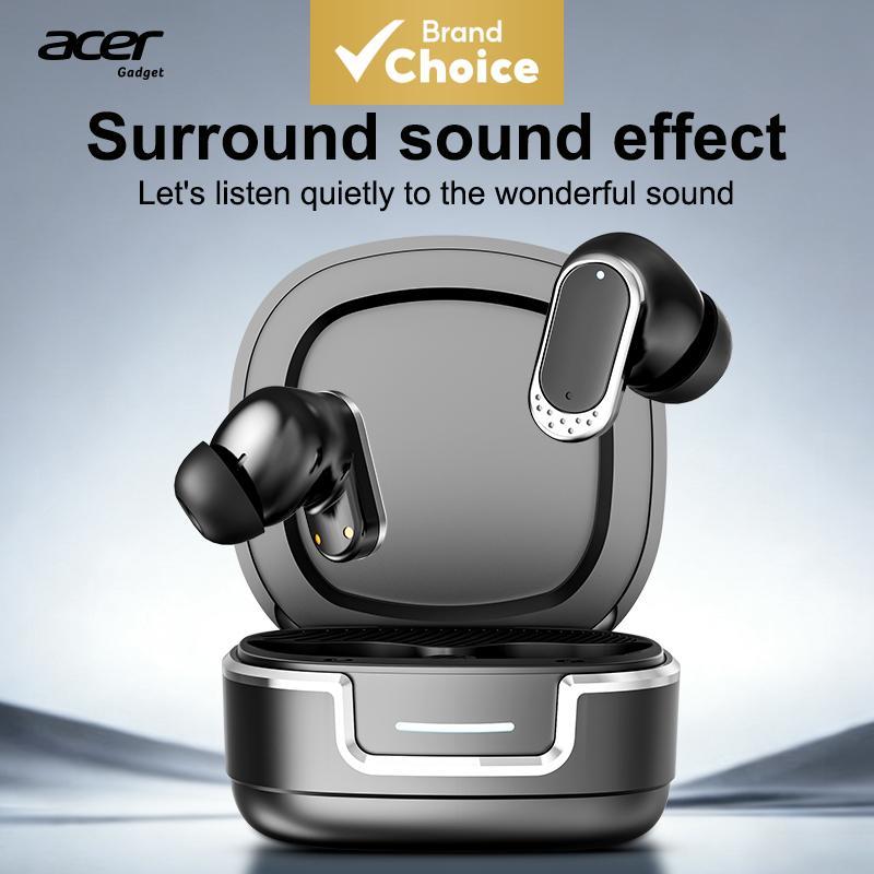 Acer OHR751 Fones De Ouvido Bluetooth Sem Fio Com Microfone Música De 4 Horas Chamada De 3 Mãos-Livres Uso Diário Viagem