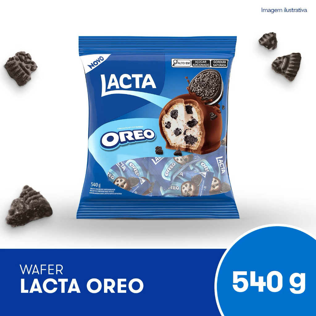 Bombom Oreo Lacta 540g c/26 un