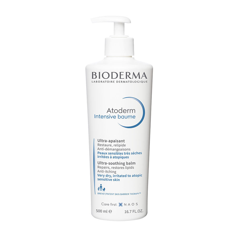 Bioderma Atoderm Intensive Baume para Peles com Ressecamento Intenso e Coceira 500ml