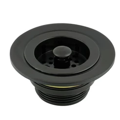 Válvula Americana Para Pias Cozinha Black Preto Metal 3.1/2 Ralo Sifao Esgoto