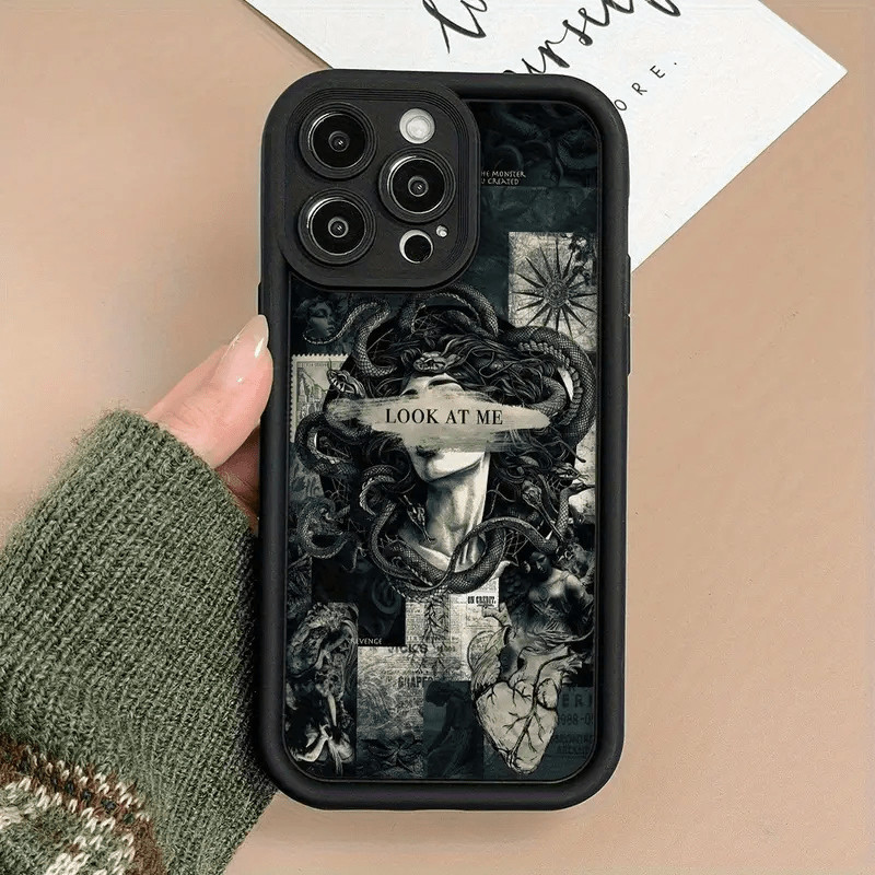 Medusa Capinha Capa Anti-impacto Samsung S25 A55 S20 S23 FE S24 A07 A17 A26 A55 A15 A05S 