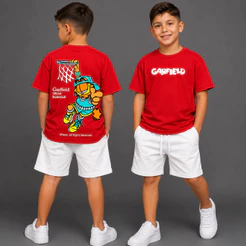 Camiseta Infantil Algodão Criança e Adulto de Algodão Estampa Frente e Verso, LANÇAMENTO 2026