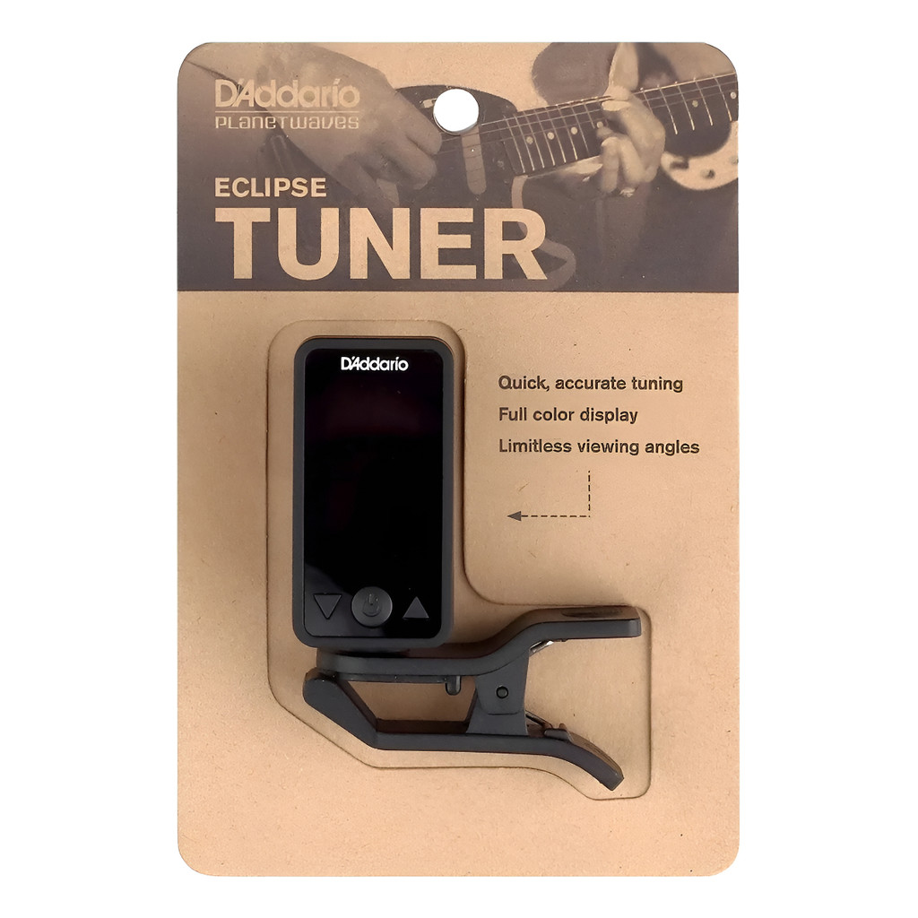 Afinador Digital Daddario Eclipse Clip Preto Pw-ct-17bk 