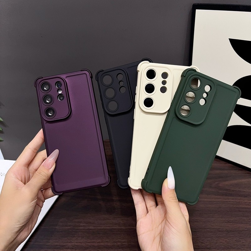 Capa De Telefone Macia De Luxo Para Samsung Galaxy A57 A37 A27 A17 A07 A56 A36 A26 A16 A06 A55 A35 A25 A15 A05 A05S 4G 5